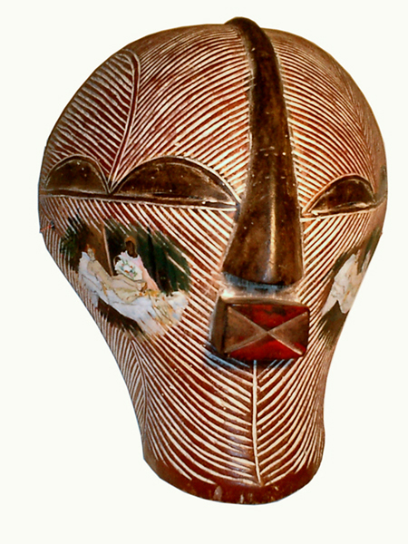 back: ExSouvenir: Olympia on African Mask