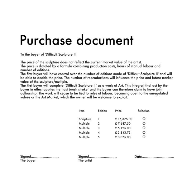 Purchase document